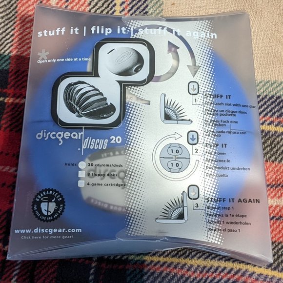 Discgear Double Sided Storage blue - Picture 4 of 6